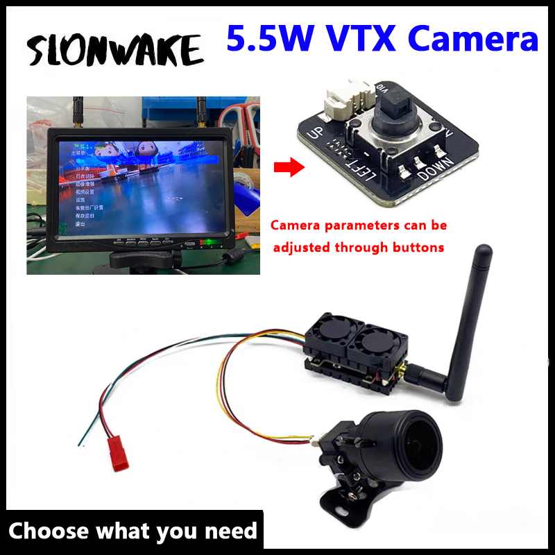 Fpv Camera - 50km 이상의 거리, 5.8G 56CH 7인치