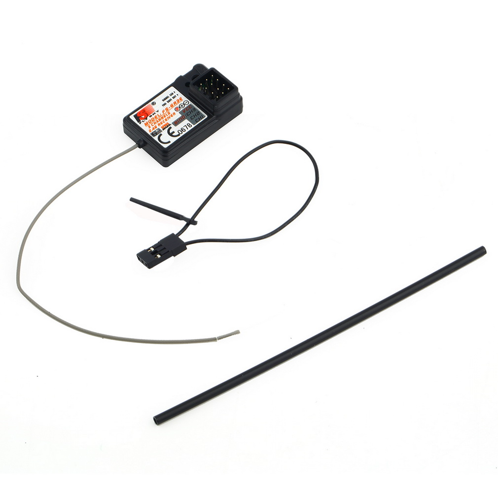 Radio Transmitter 2.4Ghz - Flysky FS-GR3E 2.4GHz 3채널 수신기. RC