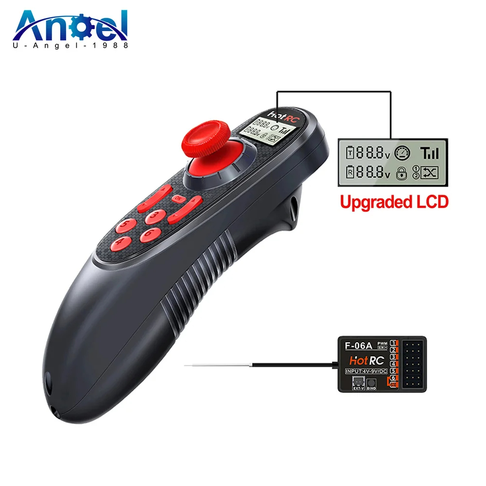 Radio Transmitter 2.4Ghz - HOTRC DS-600 RC 보트용 DS 600
