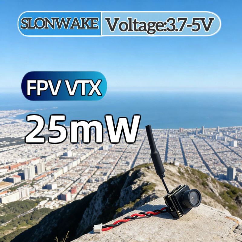 Fpv Camera - SLONWAKE FPV 25mW 전력 시뮬레이션 VTX