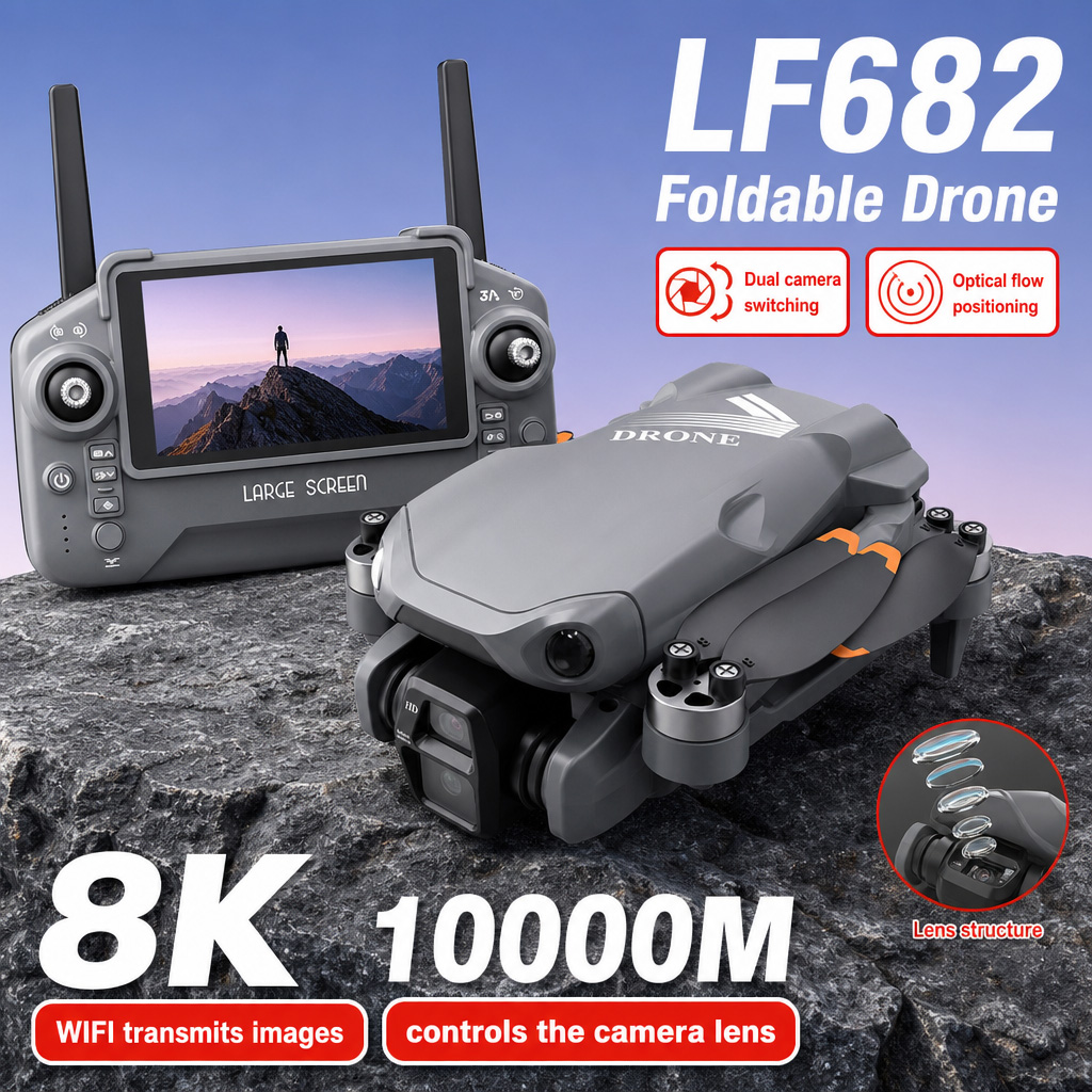 Dji Mini Drone - 항공 사진 촬영 LF682 드론 8K