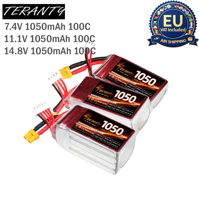 Lipo Battery 4S - 2개입 1050mAh 2S 3S 4S RC