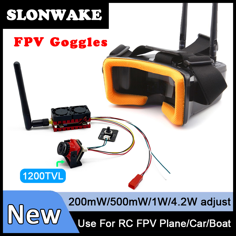 Fpv Goggles - SLONWAKE 5.8G 48CH 4.2W VTX 송신기,