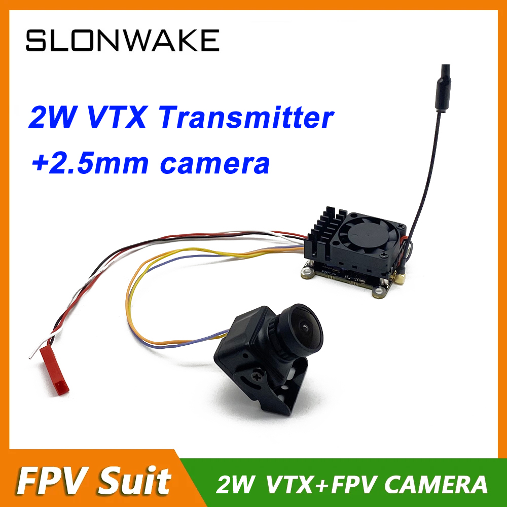 Fpv Camera - 장거리 5.8G 48CH 200/500/1000/2000mW 조정 가능한
