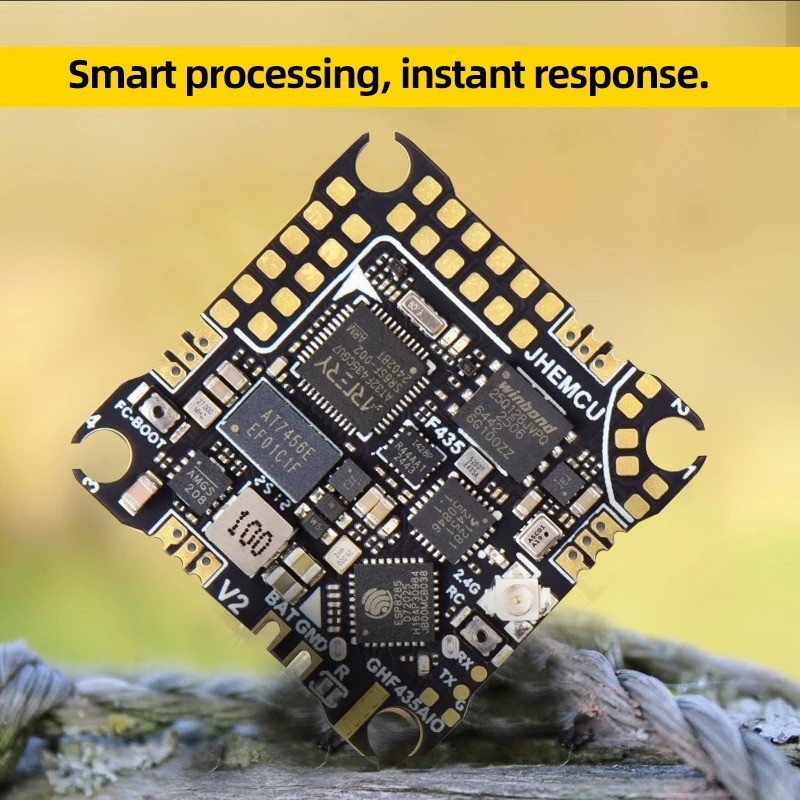 Flight Controller - 2026NEWJHEMCU 진항 GHF435 AIO V2 플라이트