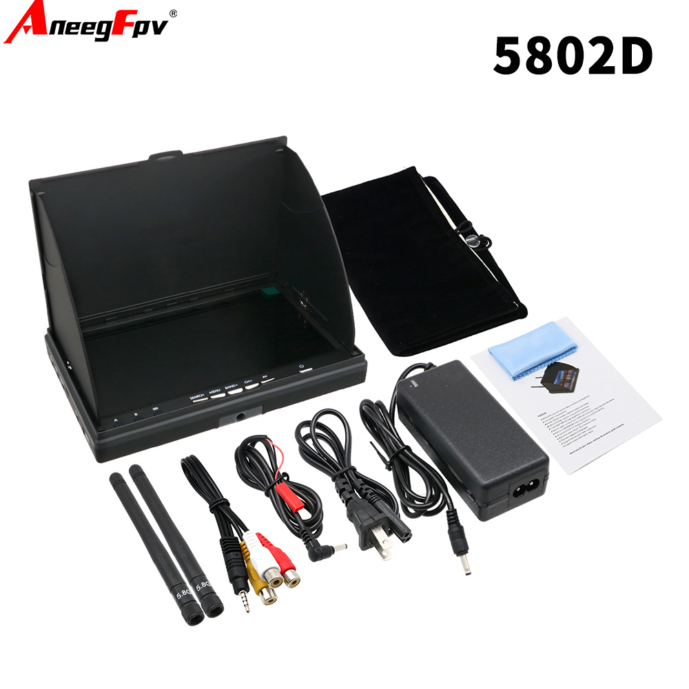 Fpv Goggles - LCD5802D LCD5802S 7인치 5.8G 40CH FPV