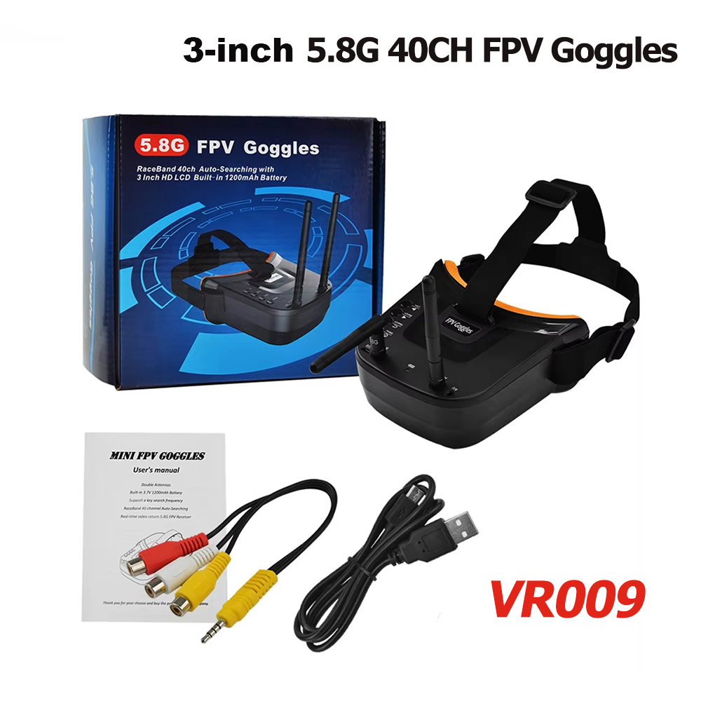 Fpv Goggles - VR009 FPV 비디오 고글 3인치 480*320