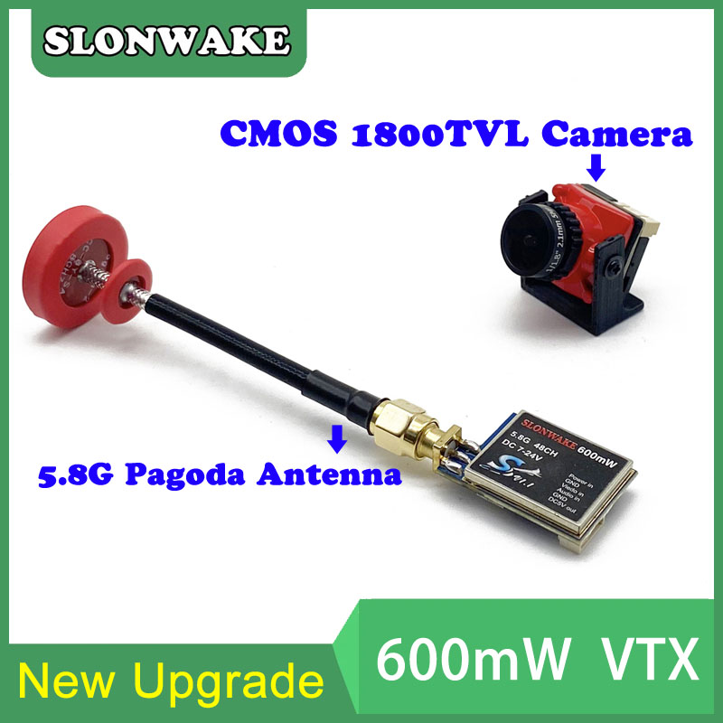5.8G 48CH 600mW 조정 가능한 VTX-CAM - Fpv Camera 리뷰 및 가격