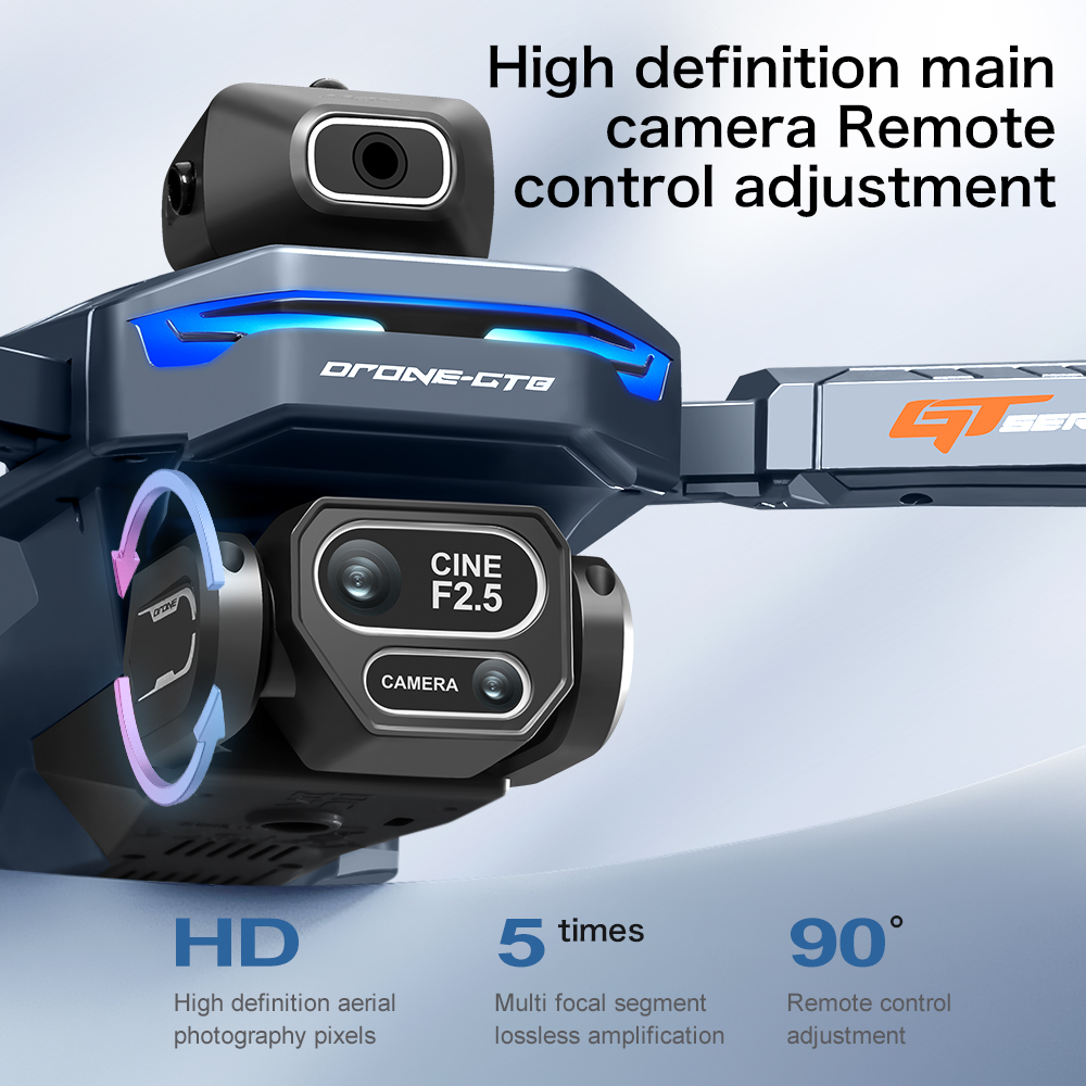 GT8 접이식 GPS RC 드론, 8K HD ESC 카 - Dji Mini Drone 리뷰 및 가격
