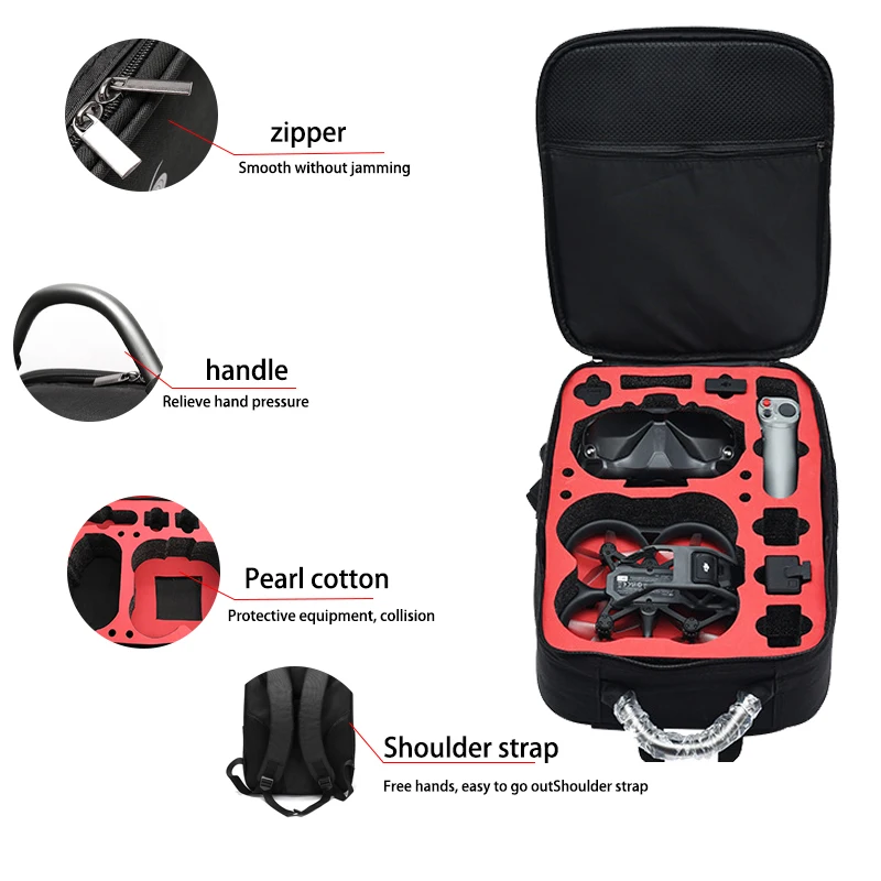 휴대용 케이스 배낭 나일론 방수 가방 고글 V2 G2  - Drone Goggles Dji 리뷰 및 가격