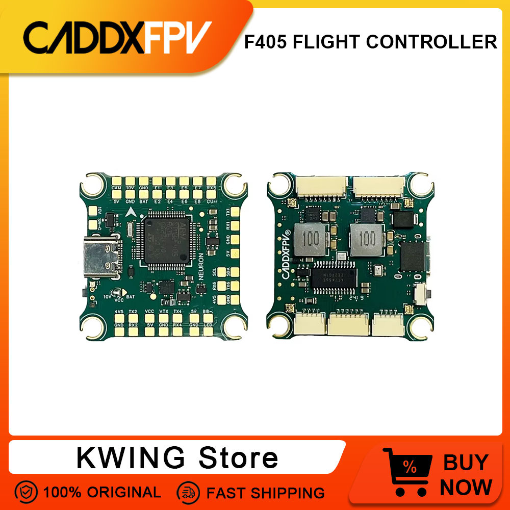 CADDX F405 스택 비행 컨트롤러 44*44mm  - F405 Flight Controller 리뷰 및 가격