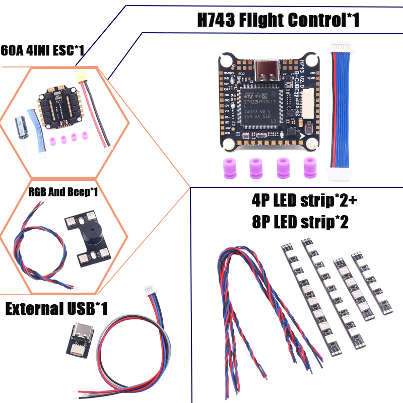 RCtoSky F4V3S PLUS F722 F745 H - F722 Flight Controller 리뷰 및 가격