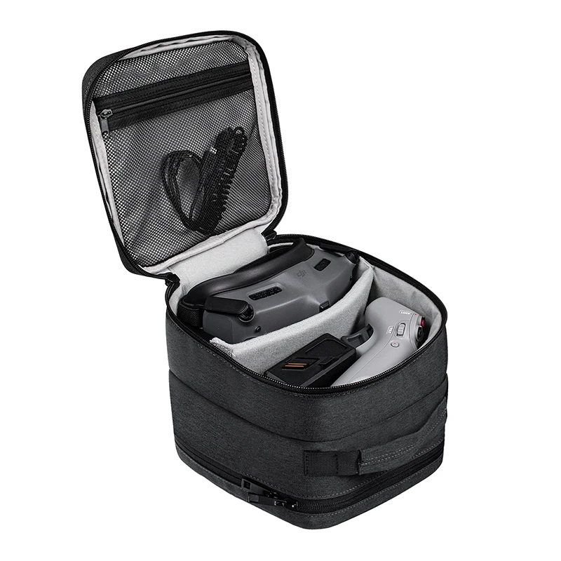 DJI 고글 용 휴대용 케이스 듀얼 레이어 스토리지 공 - Drone Goggles Dji 리뷰 및 가격
