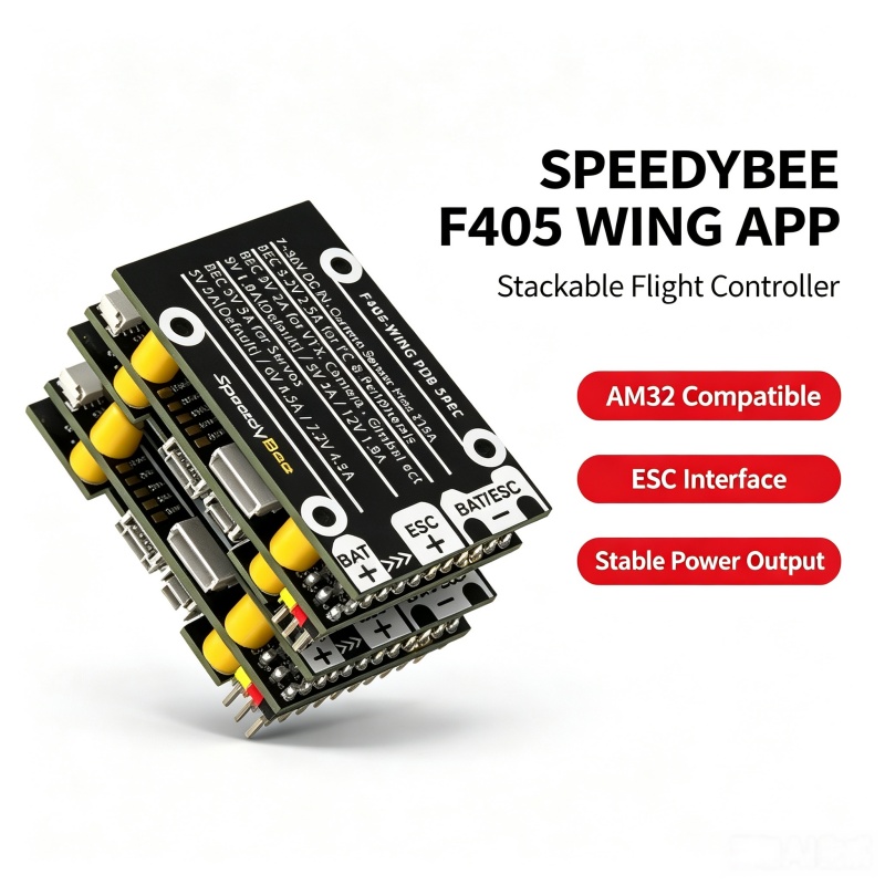 SpeedyBee F405 윙 앱, 고정익 비행 제어  - F405 Flight Controller 리뷰 및 가격