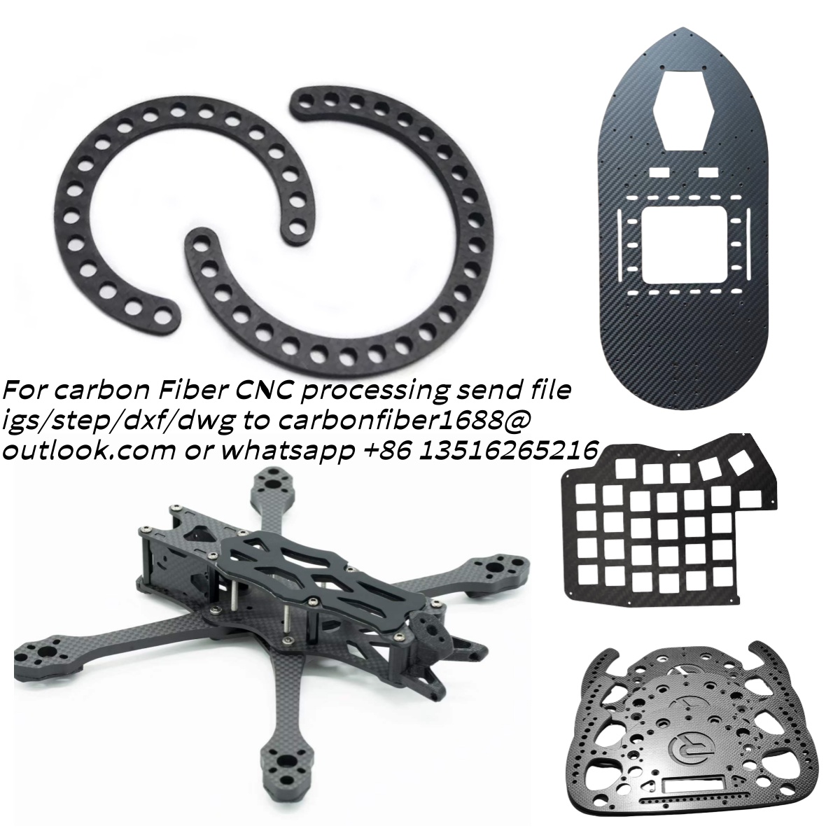 탄소 섬유 시트 플레이트 가공 카본 보드 패널 절단 조 - Carbon Fiber Drone Frame 리뷰 및 가격