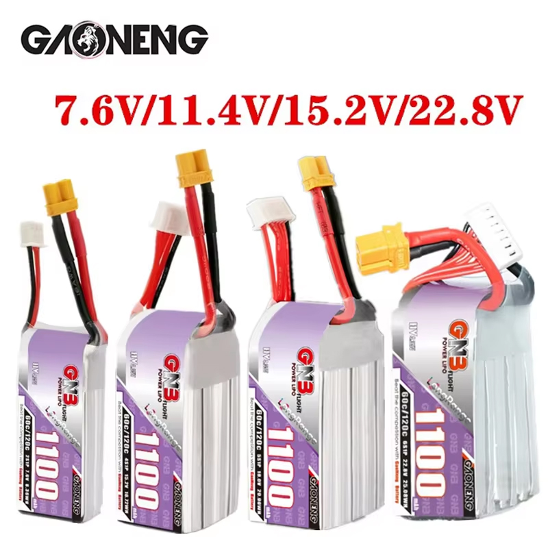 GNB 1100mAh 2S 3S 4S 6S 60C/12 - Lipo Battery 6S 리뷰 및 가격