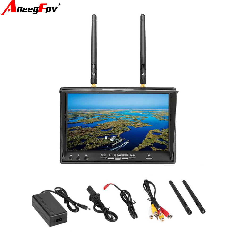 LCD5802D LCD5802S 7인치 5.8G 40C - Fpv Goggles 리뷰 및 가격