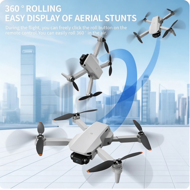 새로운 Aeri100 미니 드론, 8K HD 듀얼 카메 - Propeller Guard 리뷰 및 가격