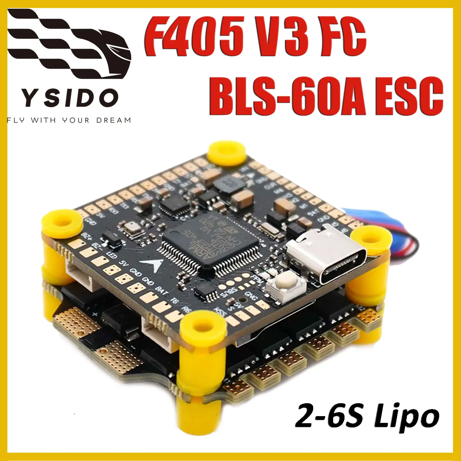 YSIDO F405 V3 비행 컨트롤러 BLS 4-in - F405 Flight Controller 리뷰 및 가격